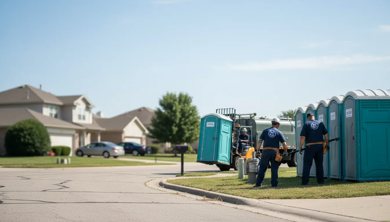 Porta Potty Rental in Galesburg, IL near me